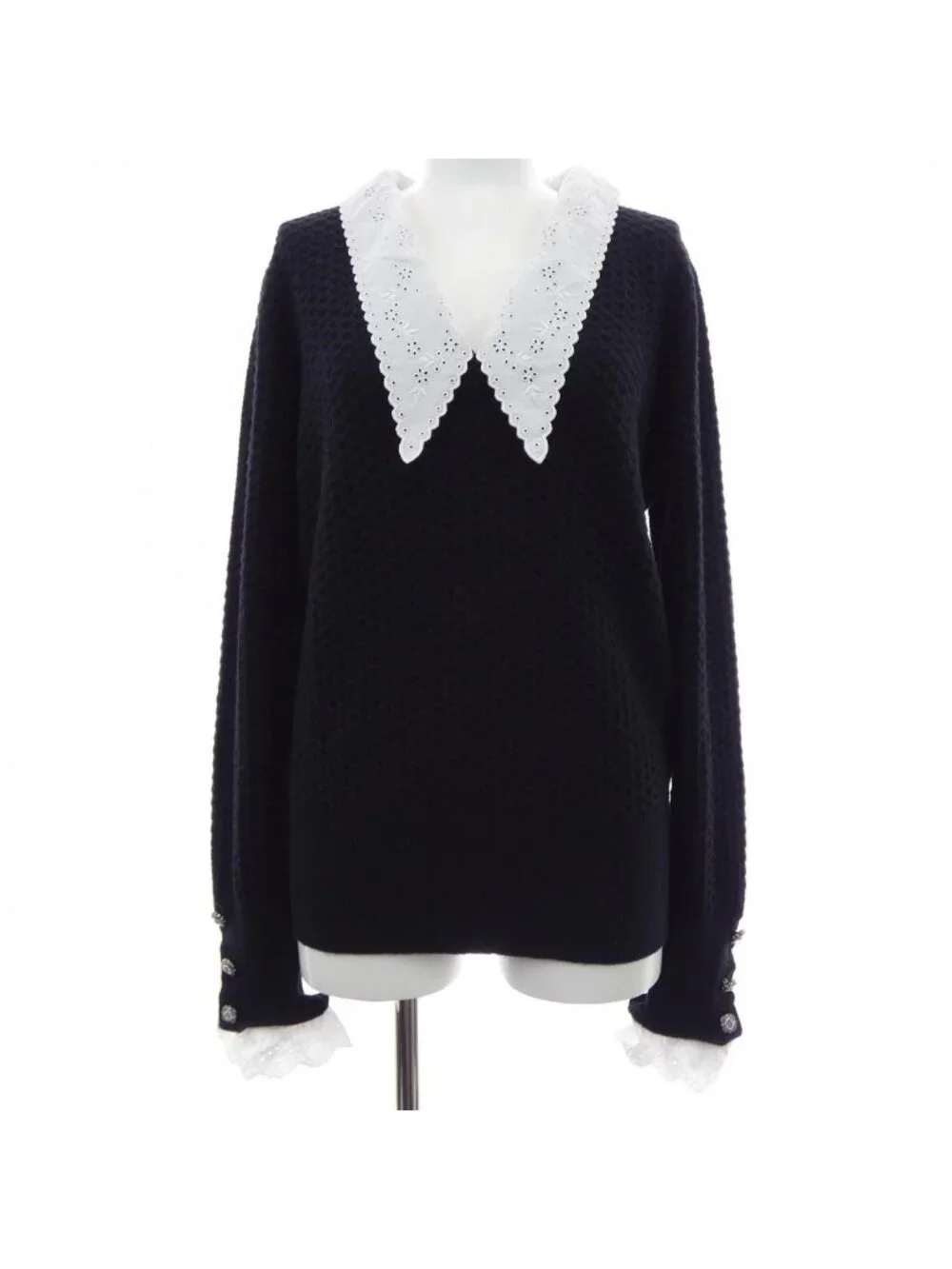 Chanel Knit Sweater Black